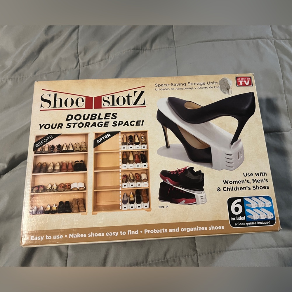 Shoe Slotz Space-Saving Storage Units